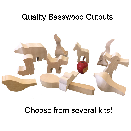 Cutouts 4 Beginner Woodcarvers » ChippingAway wide selection available