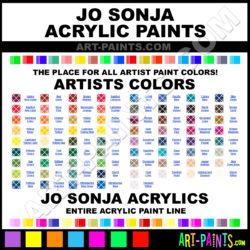 Jo Sonja Paints Colour Chart