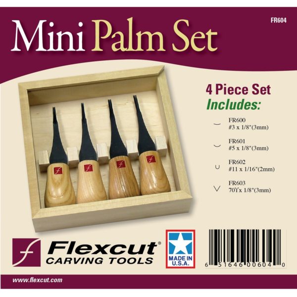 Woodcarving Mini Palm Set FR604