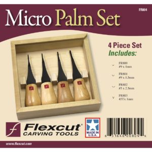 FR804 Flexcut FR804 Micro Woodcarving Palm Set