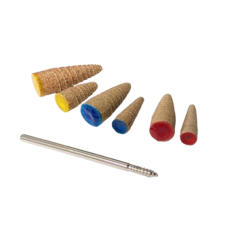 Japanese Sanding Cones and Mandrels for Woodcarving