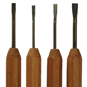 DockYard Micro Wood Carving V-tools