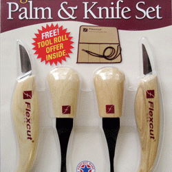 Beginner Carving Palm Tool Knife Set