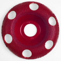 Holey Galahad Medium Red Carbide Disc