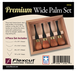 Flexcut Premium Wide Palm Set FRP404