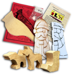 Wood Carving Kits and Cutouts