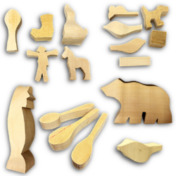 Basswood Cut-Out Sets