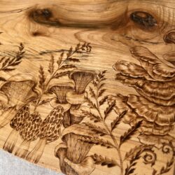 Hannah Viega Woodland Pyrography Class
